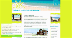 Desktop Screenshot of fuerteventura-urlaubsportal.de